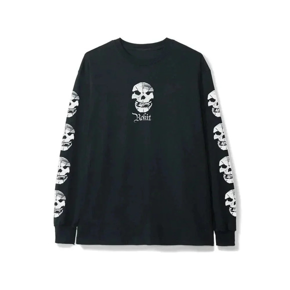 Rokit Long Tee Black Medium - Picture 1 of 10